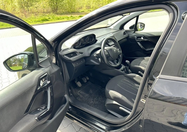 Peugeot 208 cena 23900 przebieg: 82794, rok produkcji 2012 z Warszawa małe 92